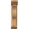 Ekena Millwork Funston Slat Rough Sawn Bracket w/ Offset Brace, Western Red Cedar, 6"W x 16"D x 28"H BKT0604X16X28FST06RWR - alternate 2